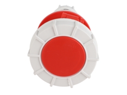 Aetheria plug Industrial 5 Pinos 63a Impermeável Compacto para Cervejarias Oficinas Acampamentos Vermelho
