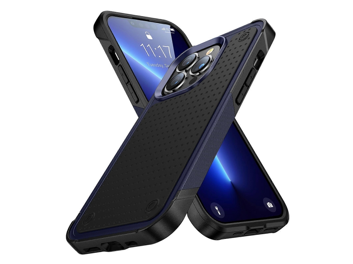 Capa Protetora De Pc Tpu À Prova De Choque Para Iphone 12 Pro Max