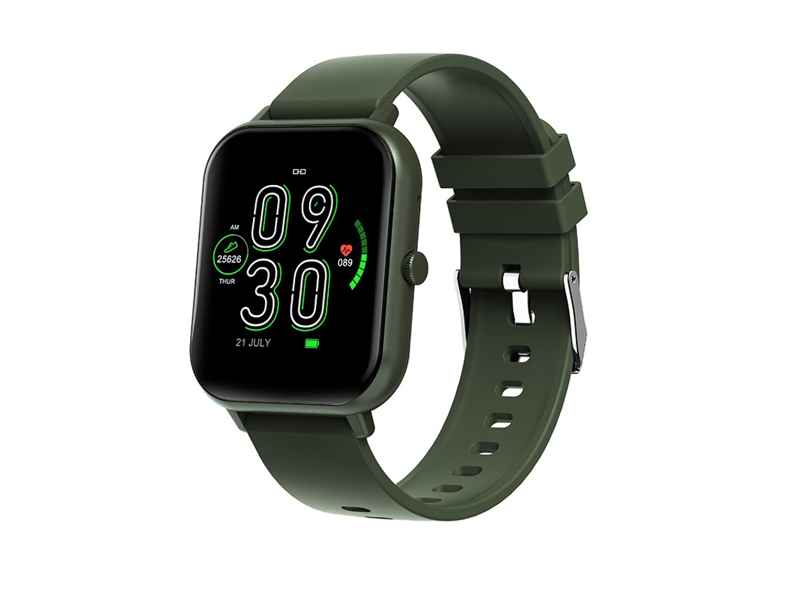 Smart Watch SHAH ARPAN Zl54Cj Monitor de Saúde de Chamadas Bluetooth Verde