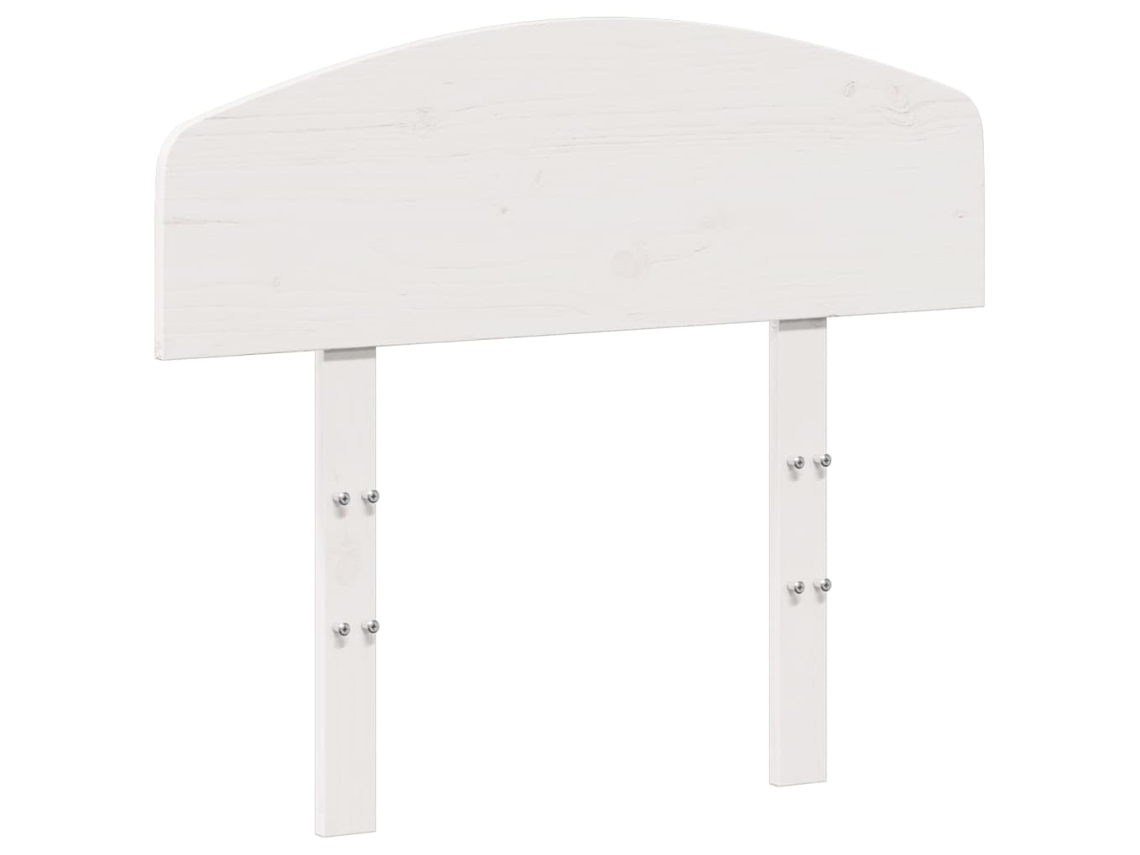 Headboard, Headboards Vidaxl Branco Madeira De Pinho (75 Cm)