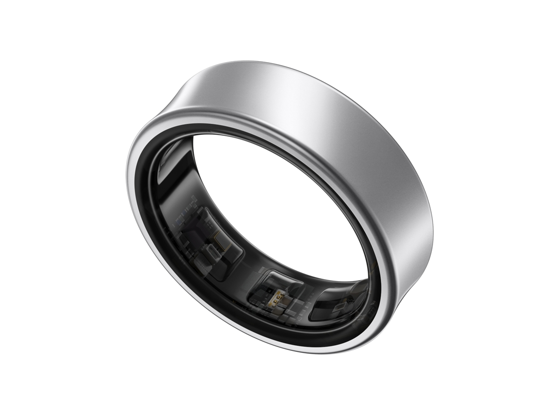 Galaxy Ring Não Anel Inteligente De Monitorização De Atividade Ip68 Prateado Samsung