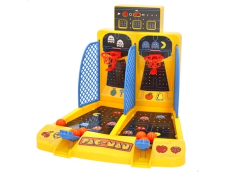 Jogo De Basquete De Mesa Pac Man Arcade Com Luz E Som