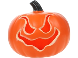 Luminária Noturna Decorativa de Abóbora em Led, Estilo Halloween, Laranja, Sem Bateria SFUSHOS