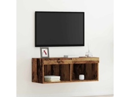 Vidaxl Conjunto De Móvel De Tv 80 X 30 X 30 Cm Madeira Antiga