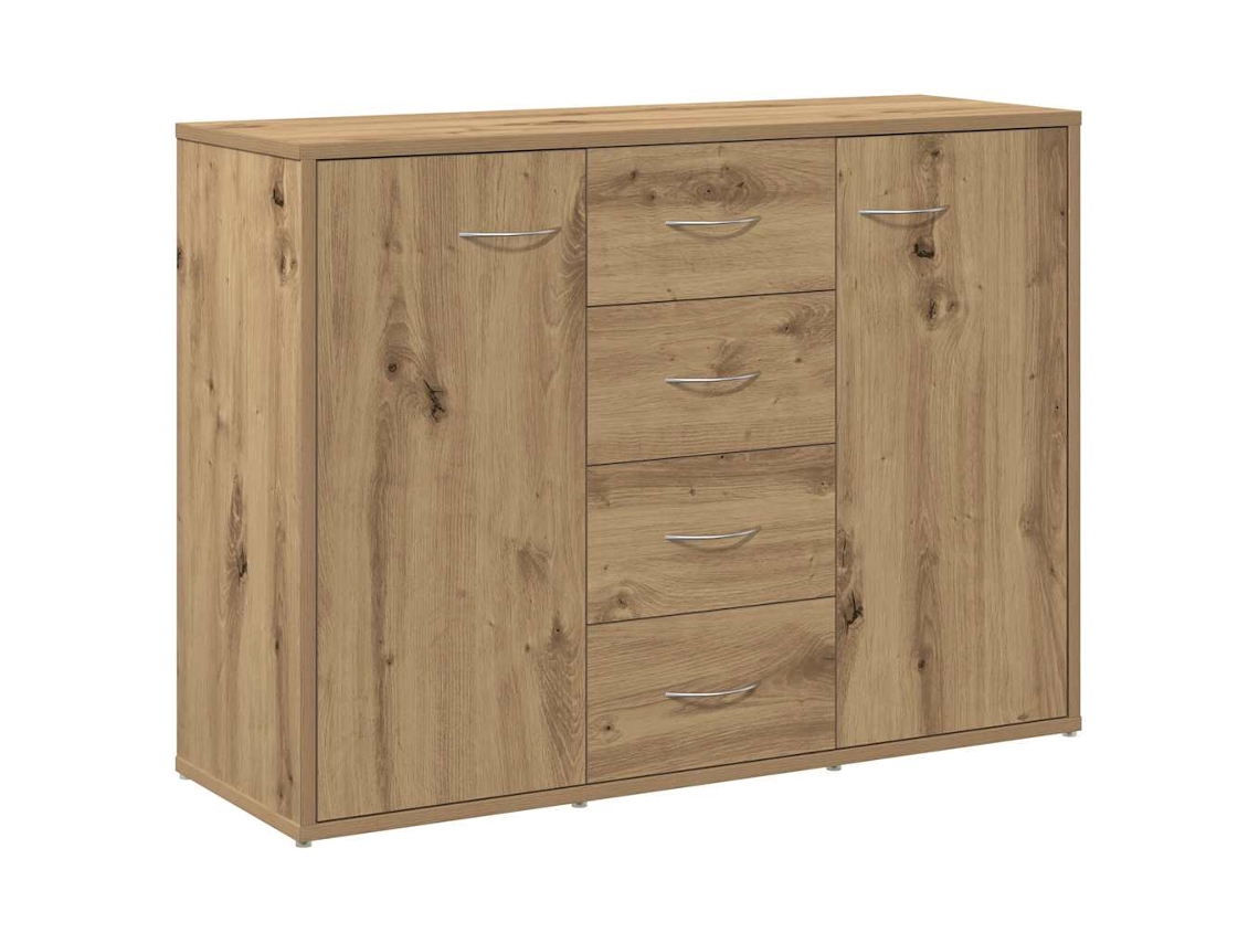 Sideboard, Sideboards Vidaxl Marrom Madeira Processada (n/a)