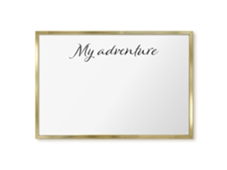 Magnetic Board For Wall My Adventure For The Bedroom Espelharte (60x40 Cm)