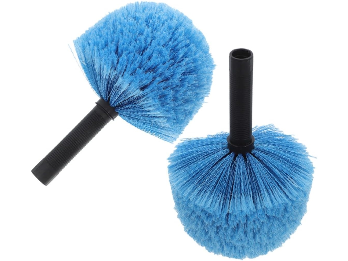 Magiclulu Conjunto De 2 Peças Para Espanar Teias Aranha No Teto, Com Cabeça Esférica De Reposição Para Cabos Rosqueados