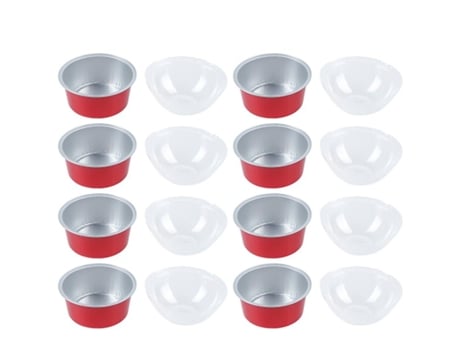 1pcs Xícaras Redondas Para Assar Allinless