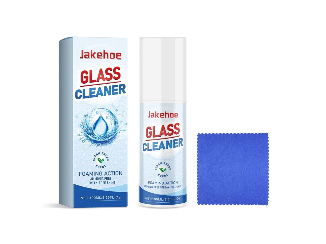Limpador de Vidros Jakehoe Remova Sujeira e Manchas, Cristalino e Brilhante LAXISCREED