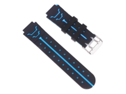 Pulseira Infantil De Silicone Bicolor Para Relógio, Pacote Com 2 Unidades.