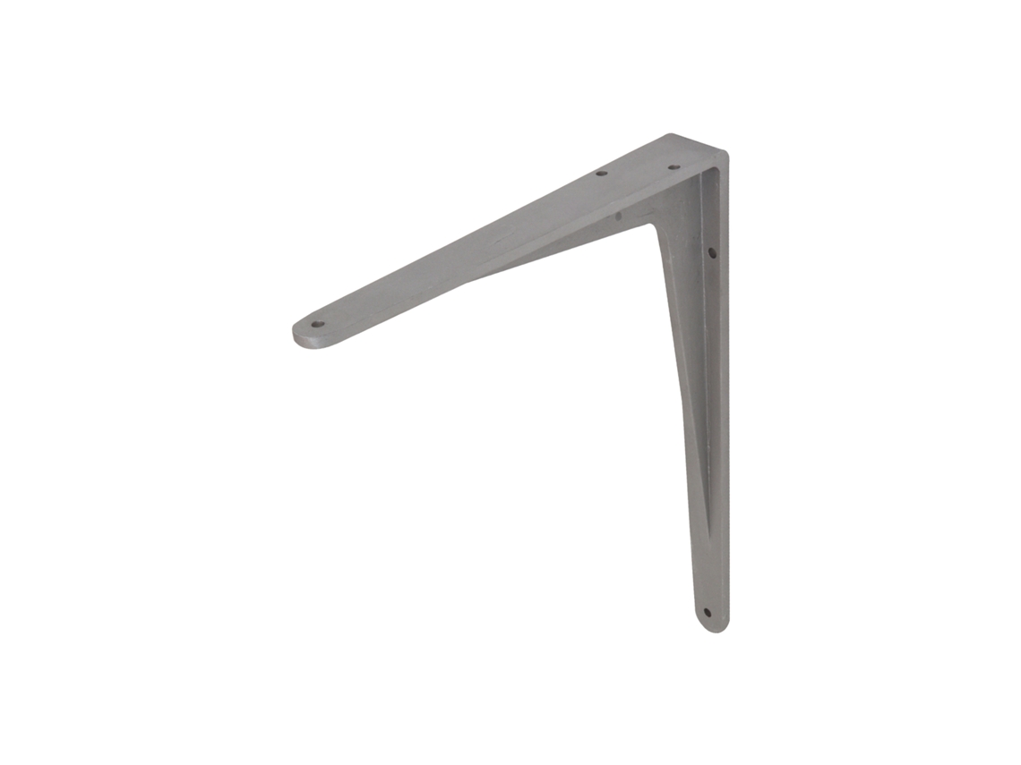 Suportes para Prateleiras em Alumínio Herakles Prateado 290 X 240 Mm Por Peça WOVAR