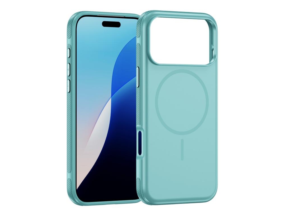 Capa Híbrida De Pc E Tpu Para Iphone 17 Pro, Imitação Da Original Com Magsafe.