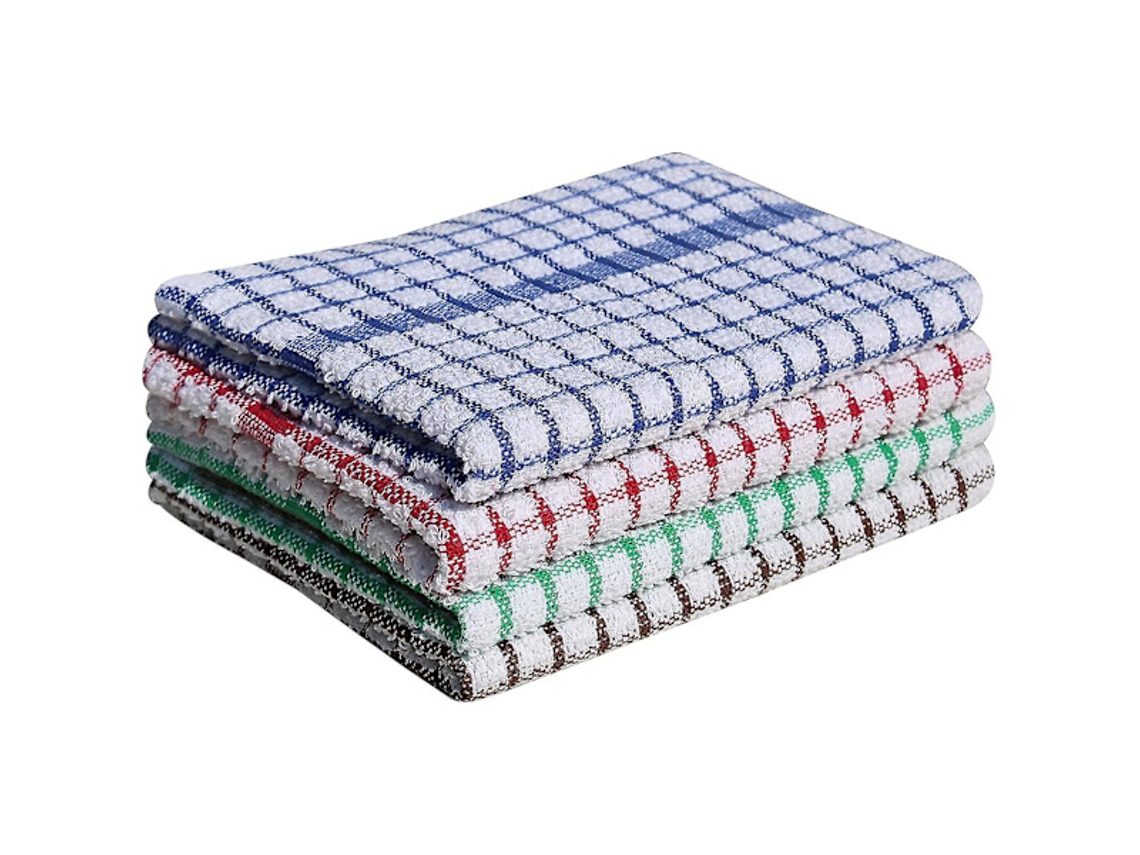 Pacote com 10 Toalhas de Felpa 28 X 40 Cm, Super Macias, de Algodão Penteado de Alta Densidade e Trama Grossa. Ultra Absorventes AQUAFORGE