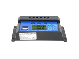 Controlador Solar Laxiscreed Com Display Lcd E Saída Usb Dupla Para Carregamento Eficiente