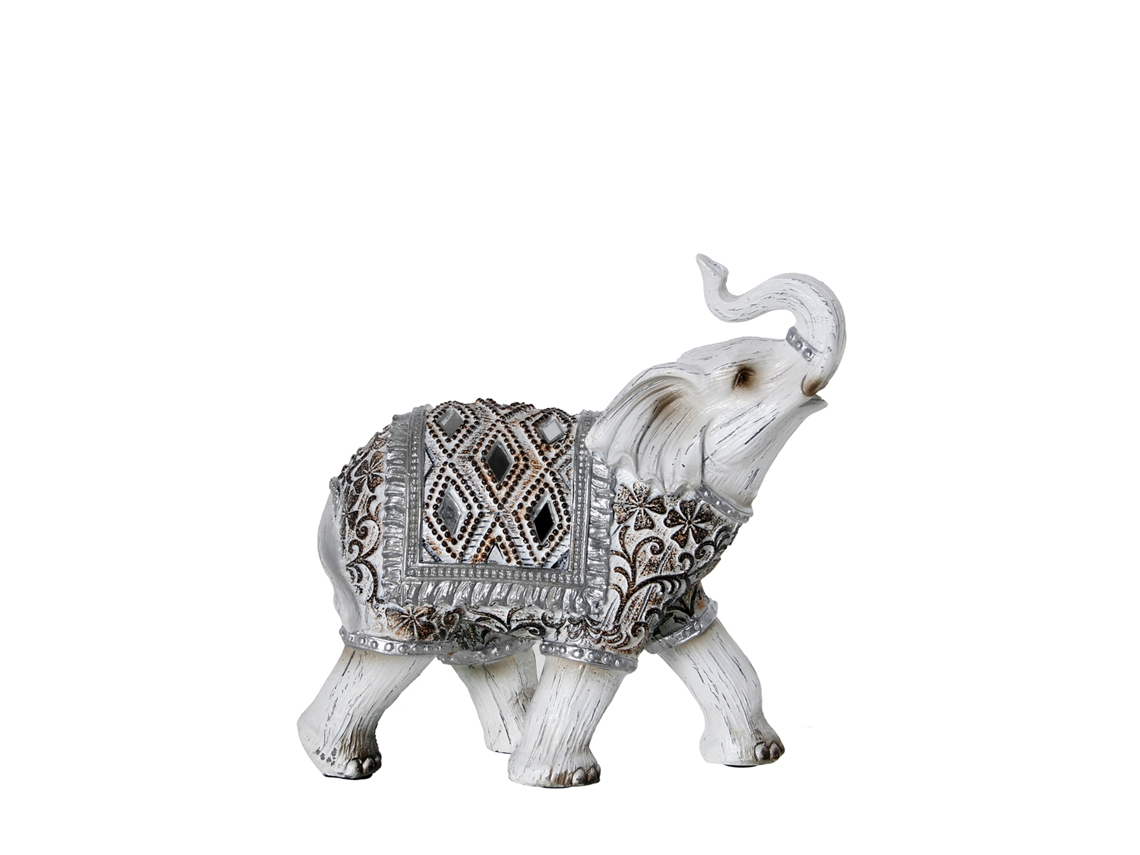 Figura Decorativa DRW (Resina - Branco)