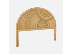 Cabeceira Para Cama De Vime Natural, Natural