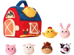 Brinquedos De Animais Fazenda, Para Bebês, Educativos Macios,