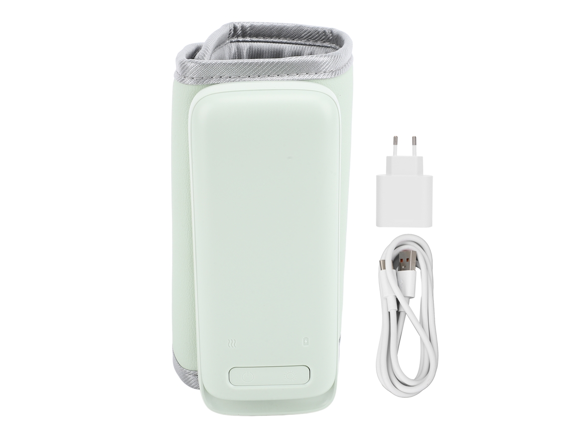 Aetheria aquecedor de Mamadeira Portátil Sem Fio com Luz Noturna Aquecimento Rápido e Constant Eu Plug para Bebê