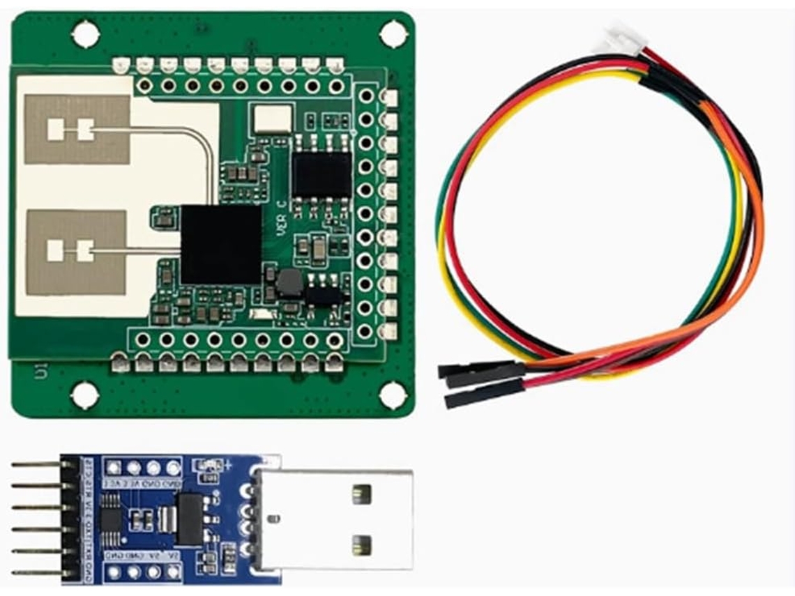 Kit de Detecção Respiratória e Cardíaca Sem Contato com Módulo de Radar Ld6002h 60g SFUSHOS