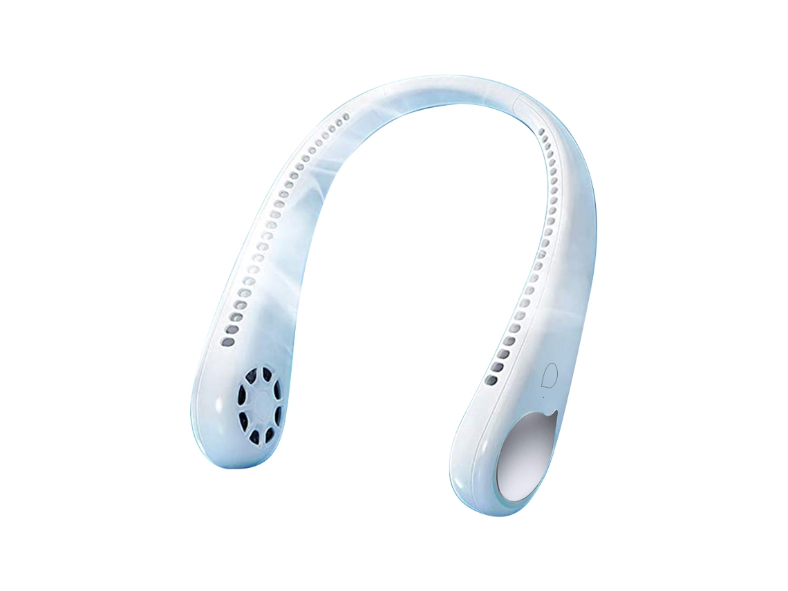 Ventilador Colar Sem Lâmina 360° Usb Recarregável