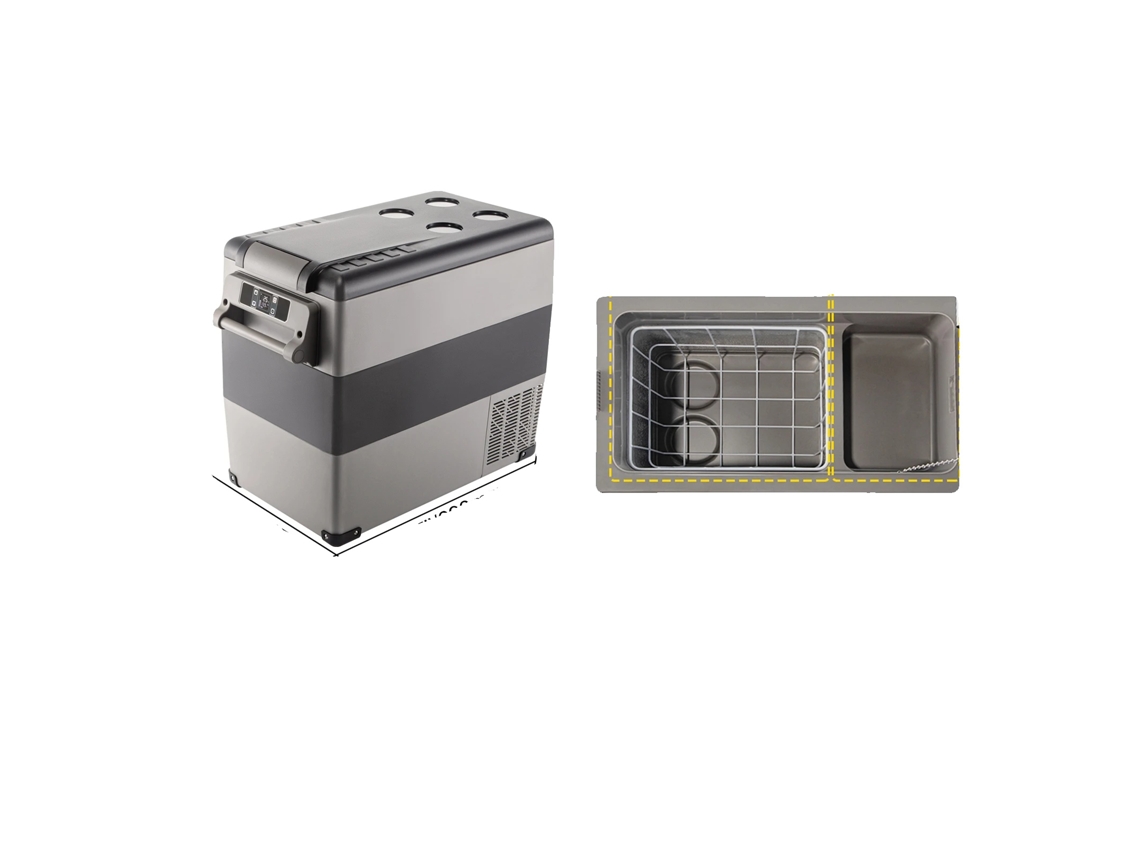 Refrigerador Portátil Para Carro, Múltiplas Opções De Capacidade, Compatibilidade De Energia Versátil, 55l