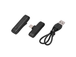 Micrófono Lavalier Inalámbrico 2.4g Mini Plug And Play Para Smartphone Android Type C Transmisión En Vivo Grabación De Video