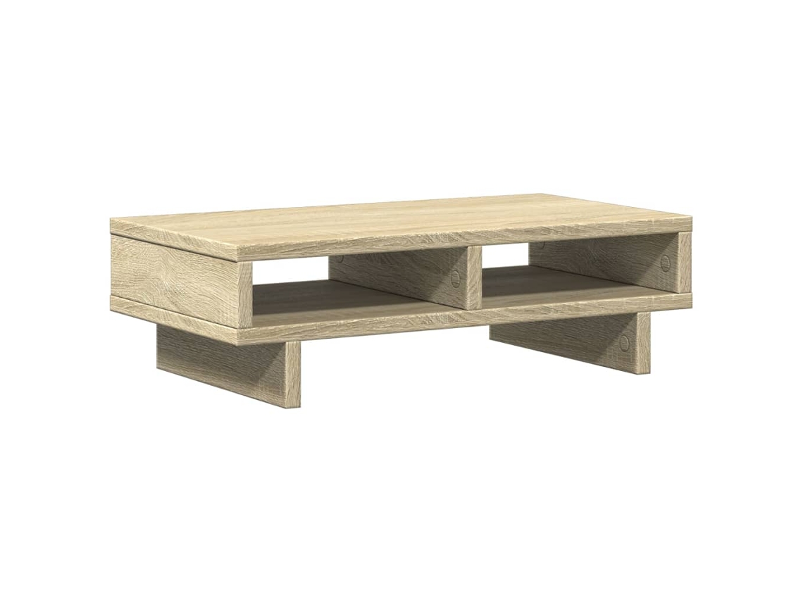 Suporte para monitor VIDAXL Marrom Madeira processada (50x27x15cm)