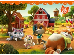 Quebra Cabeça Gigante De Chão Ravensburger 44 Gatos 24 Peças