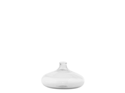 Vaso Un Fiore De 19 Cl Em Vidro Borossilicato Transparente Soprado À Mão, Design Artesanal Elegante E Decorativo Para Qualquer Ambiente Da Casa.