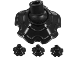 Conjunto De 4 Protetores Pés Para Cadeiras Praia/banquinhos 16 Mm,