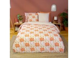 Conjunto De Cama Reversível Com Estampa Floral Para 2 Lugares