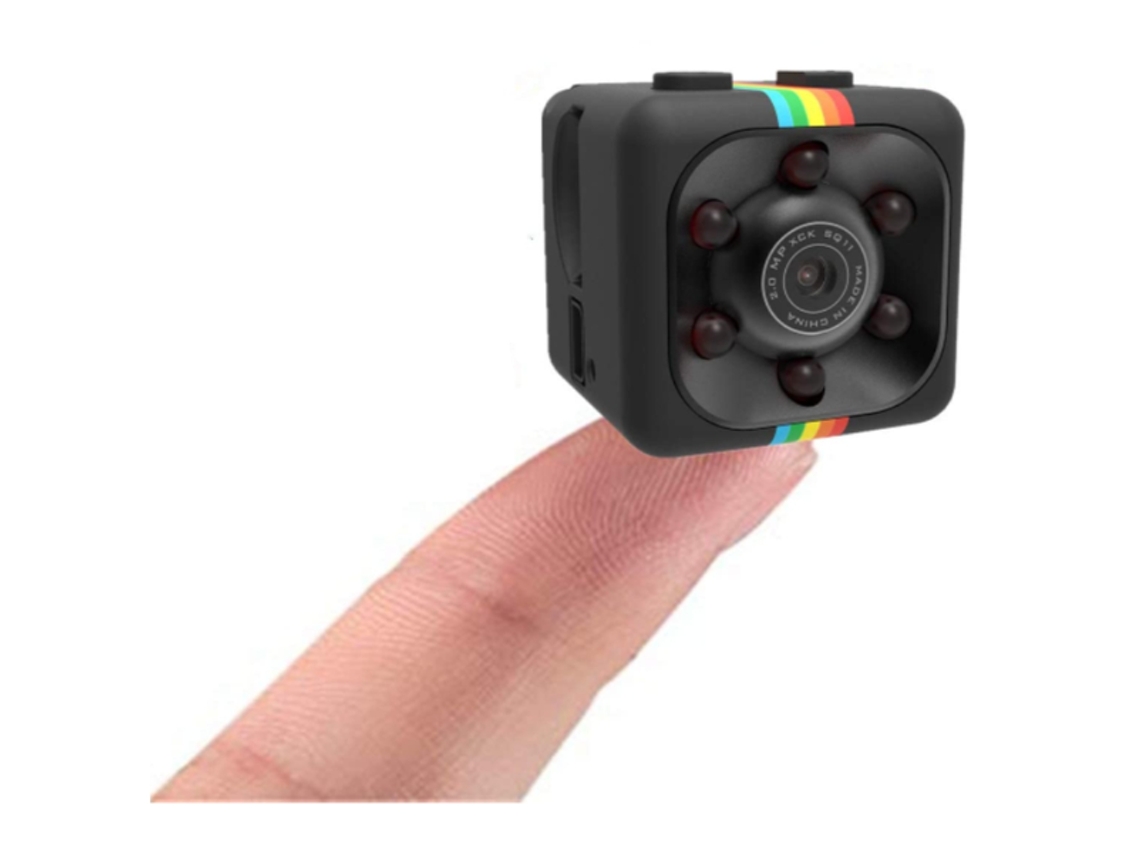 Minicâmera Sansnail SQ11 HD com visão noturna e resolução de 1080p (preta) Bestvite (preta)