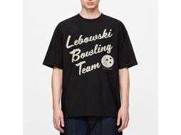 Rockinstone The Big Lebowski Bowling Team Black Adult T-shirt Size:xl