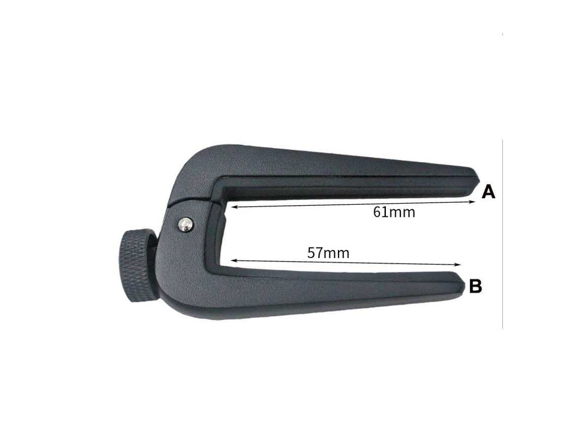 Lurelia Capotraste Para Guitarra Prata