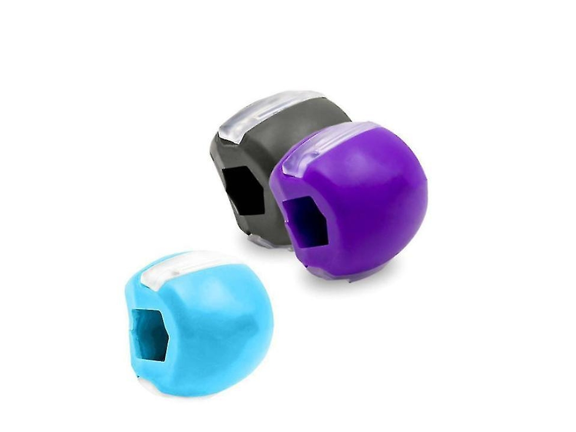 Pacote Com 3 Bolas De Mastigação De Silicone Para Masseter Para Músculos Do Rosto E Pescoço Aquaforge