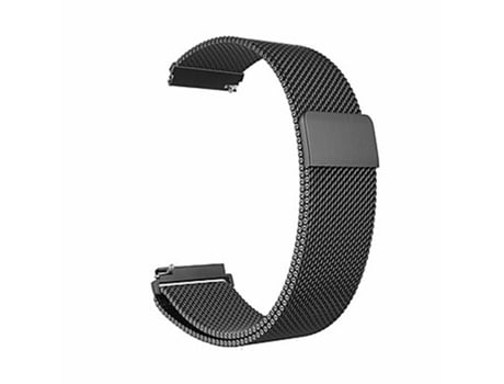 Bracelete PHONECARE Milanese Com Fecho Magnetico para TicWatch Pro 3 GPS - Preto