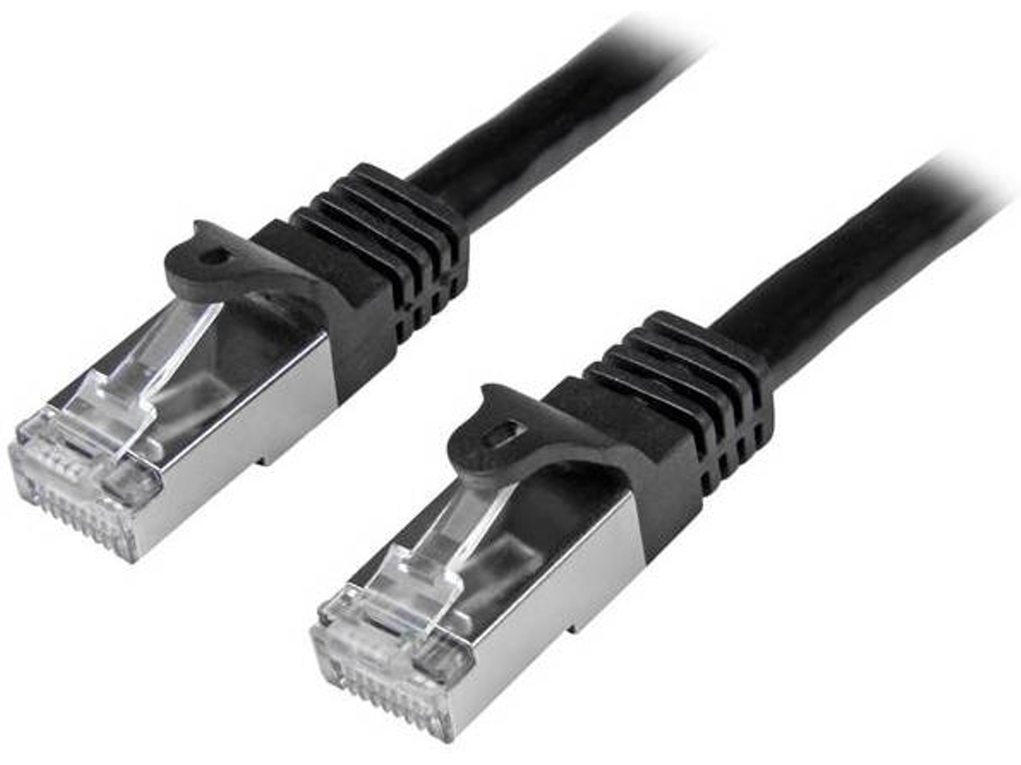 Cabo de Rede STARTECH (RJ45 - 3 m - Preto)