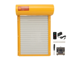 Abre portas Automático 3 em 1, sensor de luz, temporizador, rádio, para galinheiros LAXISCREED
