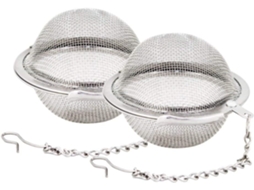 Conjunto De 2 Infusores De Chá Em Aço Inoxidável 2, 1 Polegadas