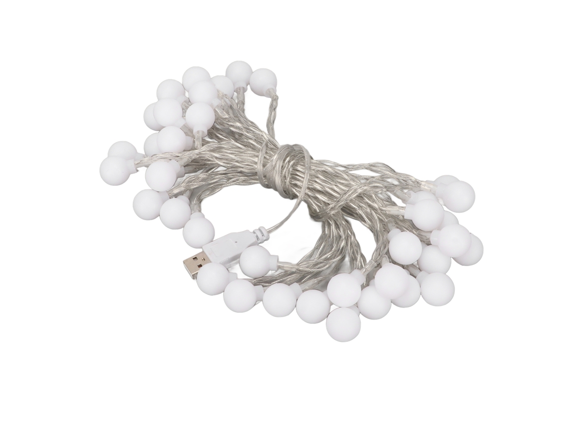 Luzes de Corda Led Coloridas 6m 40 Luzes Usb LAXISCREED