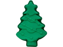 Moldes De Silicone Para Árvore De Natal, Bolo Com Um Único Orifício, Utensílio De Cozinha Decoração Bolos, Uso Doméstico, Prático, Ergonô...