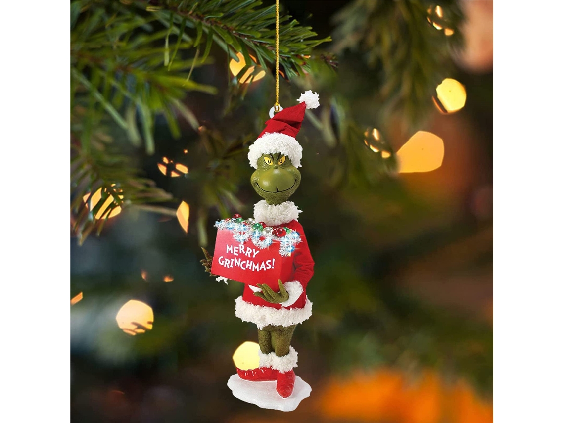 Decorações De Árvore De Natal Com O Grinch-aquaforge