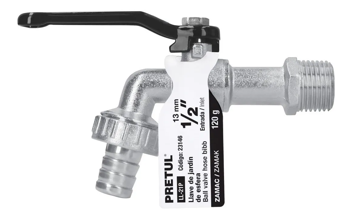 Chave Esférica Pretul 23146 Zinco 1/2vayotoy