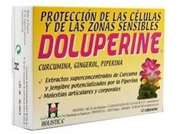 Suplemento Alimentar HOLISTICA Doluperine (32 Cápsulas)