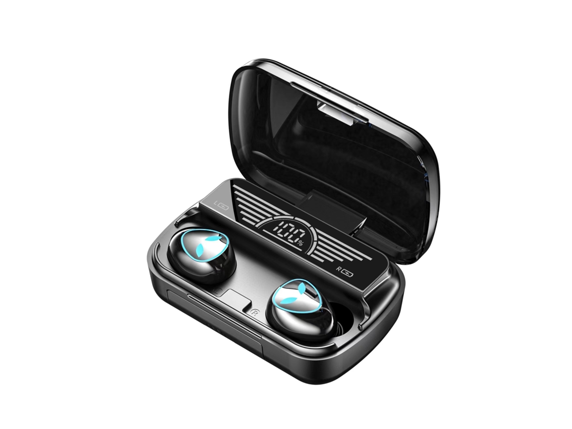 Auriculares Bluetooth True Wireless AGTRUM M10 In Ear Microfone Preto