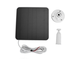 Carregador Solar 12w Para Campainha E Câmera Ip66 Ajustável