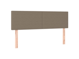 Headboard, Headboards Vidaxl Cinzento-acastanhado Tecido (144 Cm)