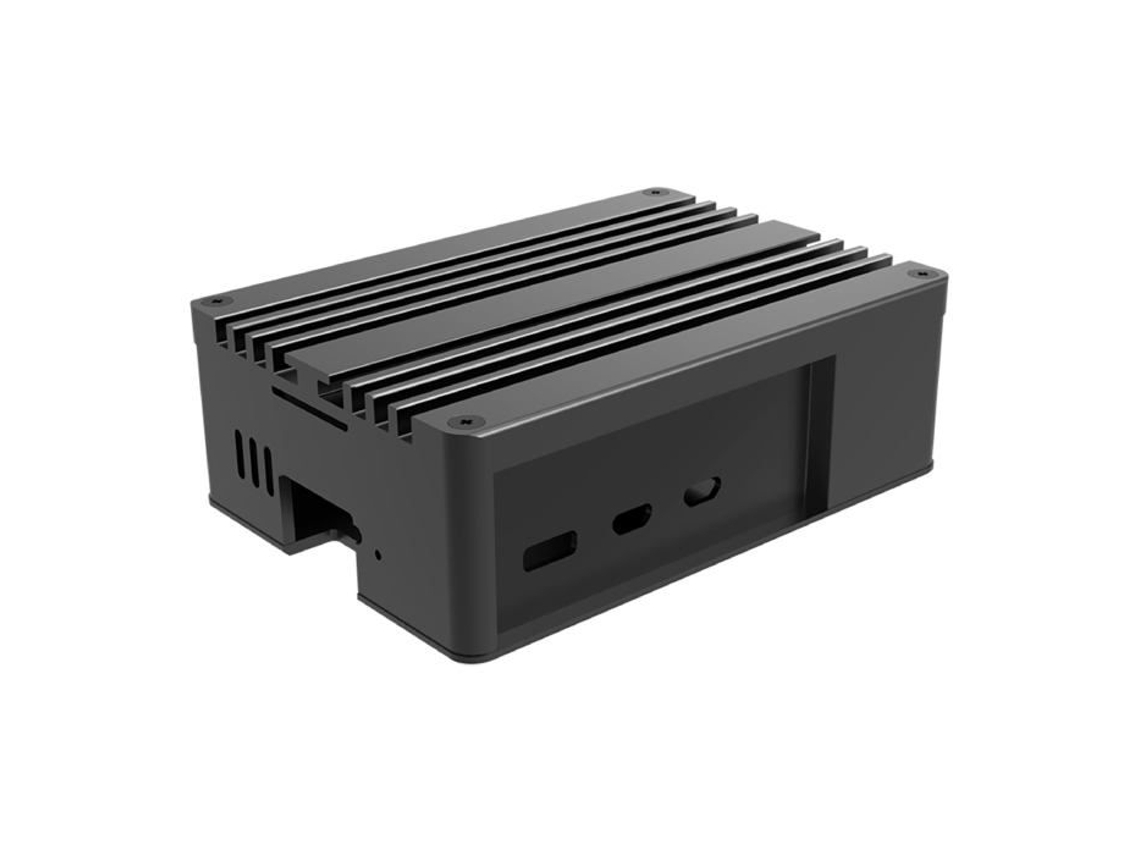 Caixa De Alumínio Raspberry Pi 5 Proteção Robusta Design Elegante Acesso Fácil Aos Portos Akasa
