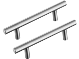 Uonlytech Conjunto De 20 Puxadores Barra Para Armários Cozinha, Banheiro E Quarto, Ideais Para Portas E Gavetas De