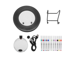 WalshLXQ Dancing Ferrous Fluid Music Visualizer 14.8Wh Potente Decoração de Mesa com 12 Canetas Coloridas